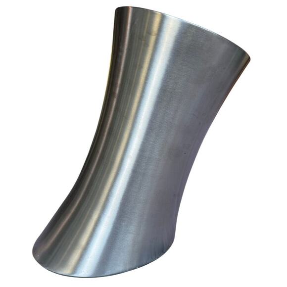 Stainless Steel Tilted Wine chiller, heavy, solid & durable.  Great Design! - Picture 3 of 9